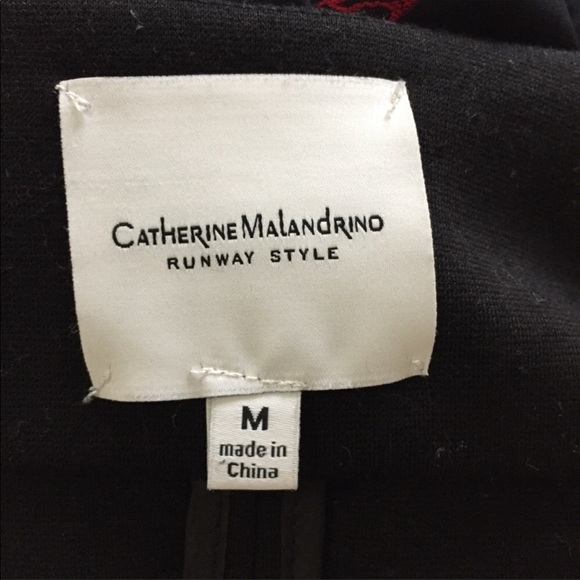 Catherine Malandrino Runway Style Moto Jacket - Picture 5 of 12